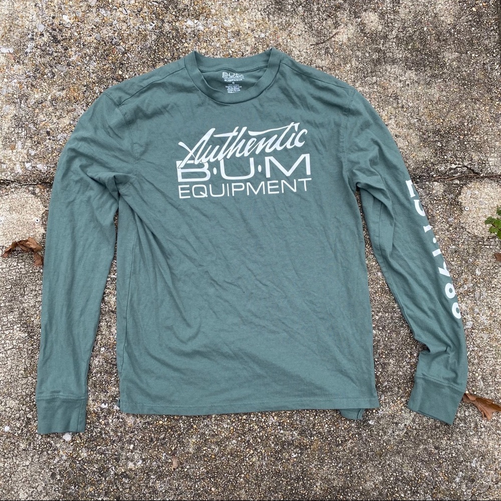 90s vibes BUM equipment long sleeve shirt small